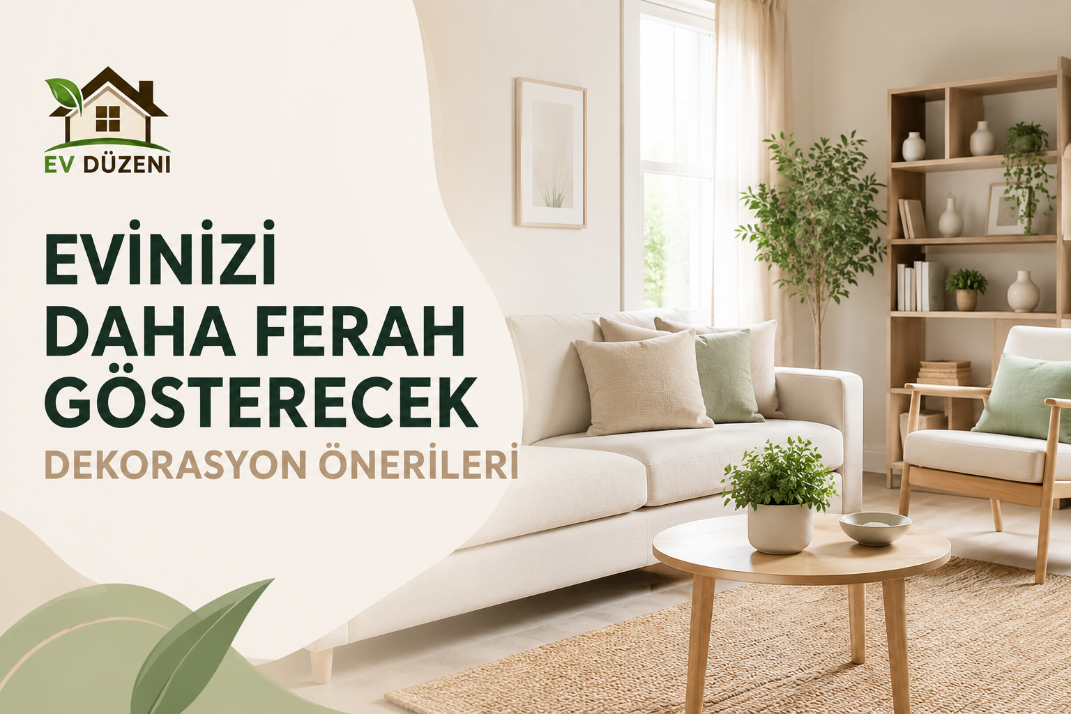 Evinizi Daha Ferah Gösterecek Dekorasyon Önerileri